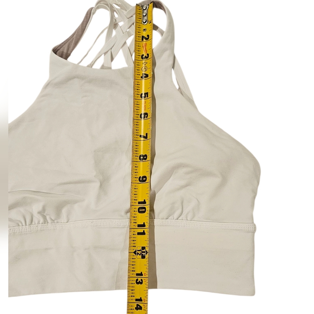 Lululemon Longline High Neck Energy Sports Bra Crop Top - Picture 4 of 5